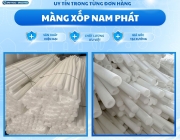 Ống xốp xẻ rãnh tiện lợi cho thi công nội thất
