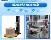 Cung cấp màng PE quấn máy công nghiệp số lượng lớn cho nhà xưởng, khu chế xuất