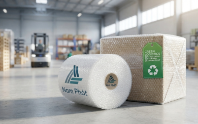 Xu hướng sử dụng vật liệu đóng gói thân thiện trong ngành Logistics năm 2026
