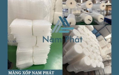 Mua cuộn xốp hơi 20cm x 100m bọc mỹ phẩm, phụ kiện nhỏ