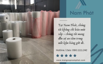 Mua xốp hơi bọc hàng số lượng lớn cho kho bãi - Chiết khấu cao