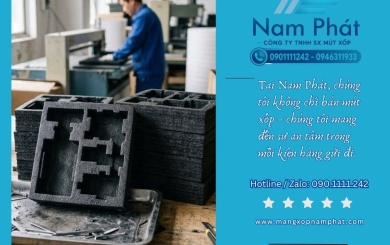 Địa chỉ làm khay mút xốp foam định hình số lượng ít tại TP.HCM