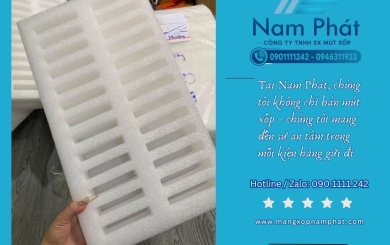 Tại sao các doanh nghiệp sản xuất lớn ưu tiên dùng foam định hình?