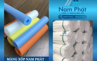 Mua ống xốp PE foam bọc khung xe đạp, phụ tùng ô tô