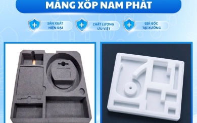 Khay foam định hình bảo vệ linh kiện điện tử cao cấp
