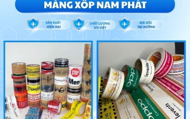 Dịch vụ in logo lên băng keo dán thùng: Nâng tầm thương hiệu, chống tráo hàng