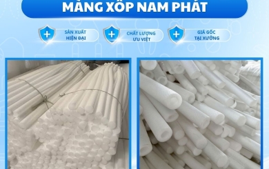 Ống xốp xẻ rãnh tiện lợi cho thi công nội thất