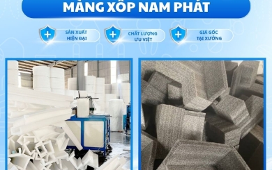 Góc foam định hình bảo vệ cạnh bàn ghế gỗ nội thất