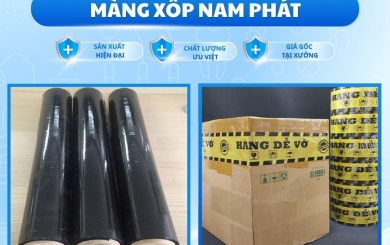 Mua trọn bộ màng PE đen bảo mật đơn hàng và băng keo niêm phong giá ưu đãi