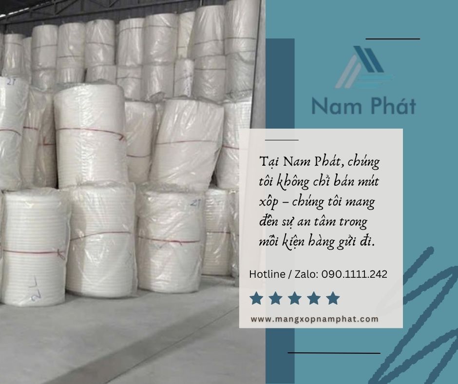 Mút Xốp Nam Phát – Giải pháp đóng gói an toàn, nâng tầm uy tín gian hàng và bảo vệ trọn vẹn mọi sản phẩm gốm sứ của bạn!