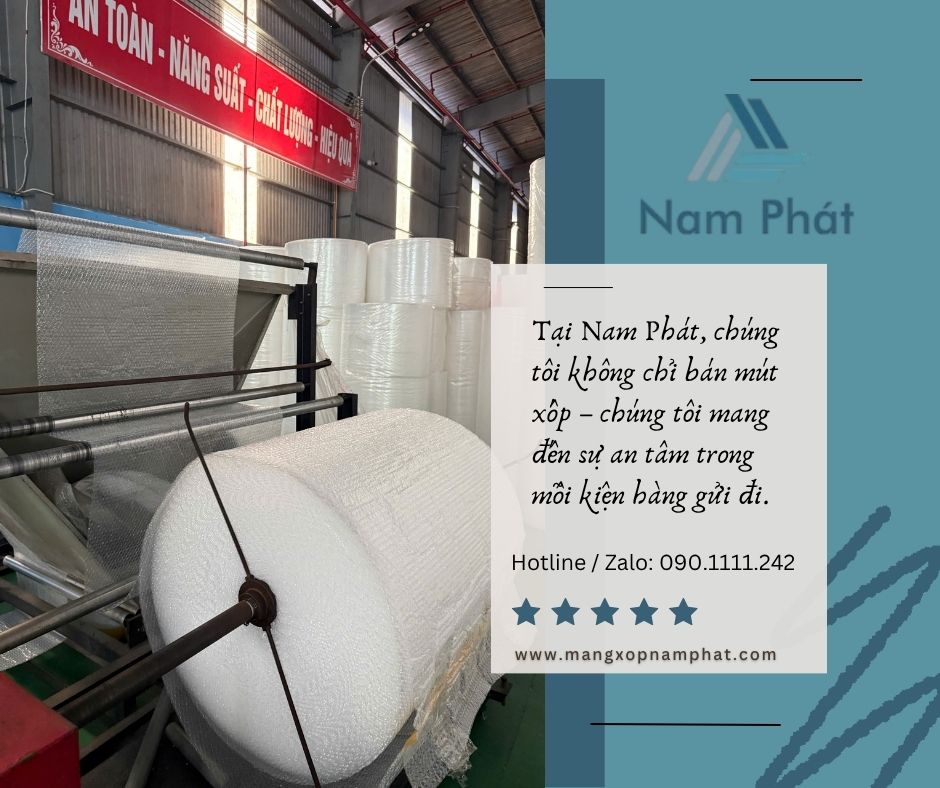 Mua cuộn xốp hơi 20cm x 100m bọc mỹ phẩm, phụ kiện nhỏ giá sỉ tận xưởng là giải pháp đóng gói chuyên nghiệp hàng đầu giúp các shop kinh doanh online tối ưu chi phí và bảo vệ đơn hàng an toàn tuyệt đối.