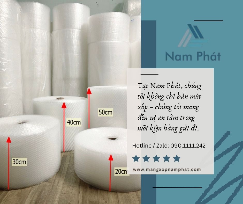 Mua cuộn xốp hơi bọc đồ thủy tinh đúng kỹ thuật là bí quyết hàng đầu giúp các shop online, nhà hàng và gia đình bảo vệ hoàn hảo các vật dụng mỏng dẻo, dễ vỡ trong quá trình vận chuyển hay chuyển nhà