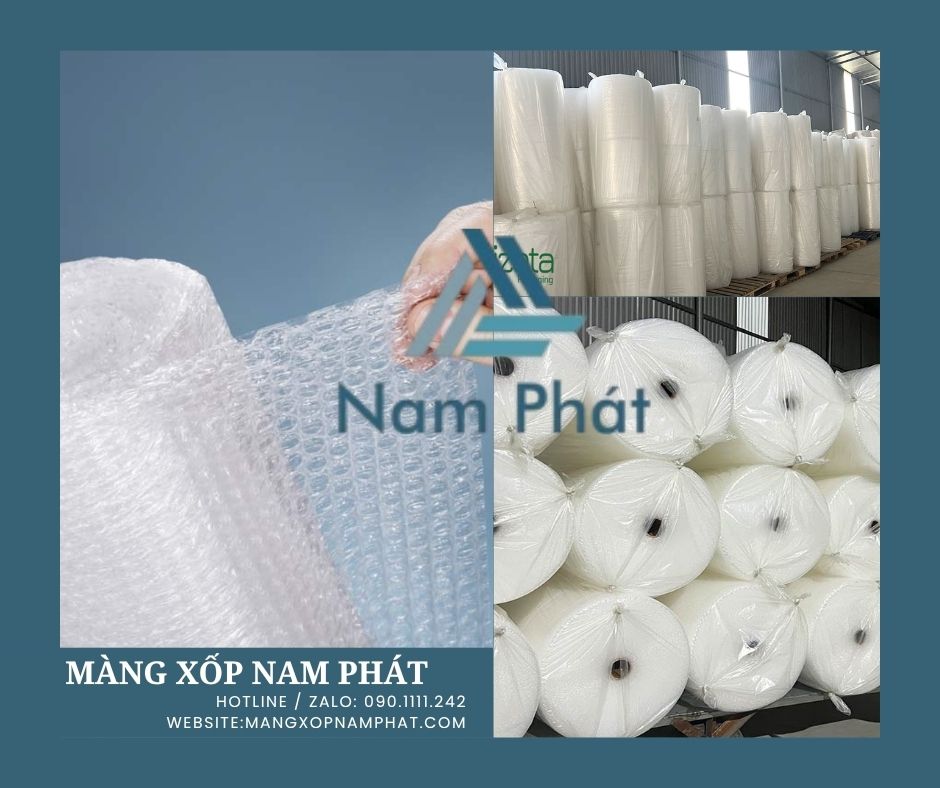 Xốp hơi bọc hàng số lượng lớn cho kho bãi, trung tâm logistics và nhà máy sản xuất là nhu cầu thiết yếu giúp doanh nghiệp tối ưu chi phí vận hành mà vẫn đảm bảo an toàn tuyệt đối cho hàng hóa trong quá trình lưu kho, vận chuyển.