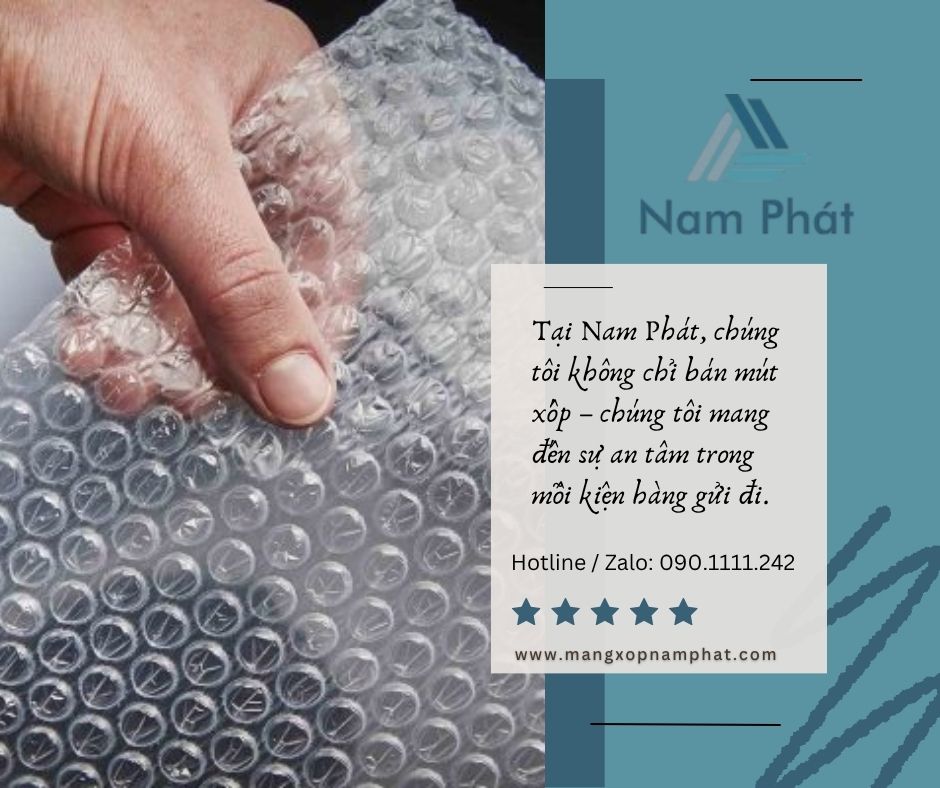 Lựa chọn mua trực tiếp tại nhà máy sản xuất Mút Xốp Nam Phát không chỉ mang lại mức chiết khấu cực cao, mà còn đảm bảo nguồn cung ổn định, đúng tiến độ và chất lượng hạt nhựa PE nguyên sinh đạt chuẩn.