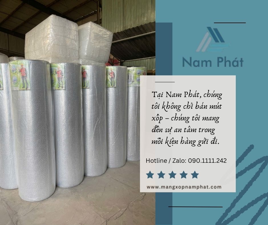 Thấu hiểu nhu cầu cấp thiết về một nguồn cung cấp vật tư đóng gói chất lượng cao, MÚT XỐP NAM PHÁT mang đến bài viết phân tích chi tiết cùng bảng báo giá sỉ lẻ tận xưởng cập nhật mới nhất hôm nay.