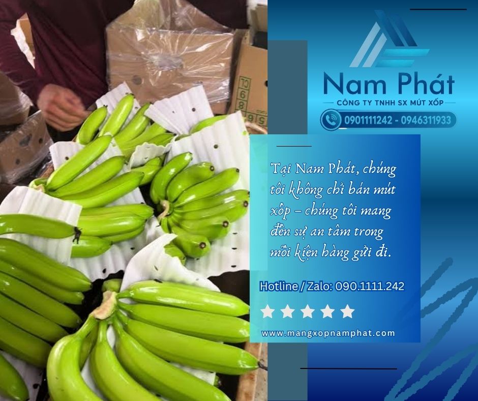 MÚT XỐP NAM PHÁT tự hào là đơn vị tiên phong dẫn đầu trong lĩnh vực sản xuất và gia công màng xốp PE foam đục lỗ theo kích thước yêu cầu.