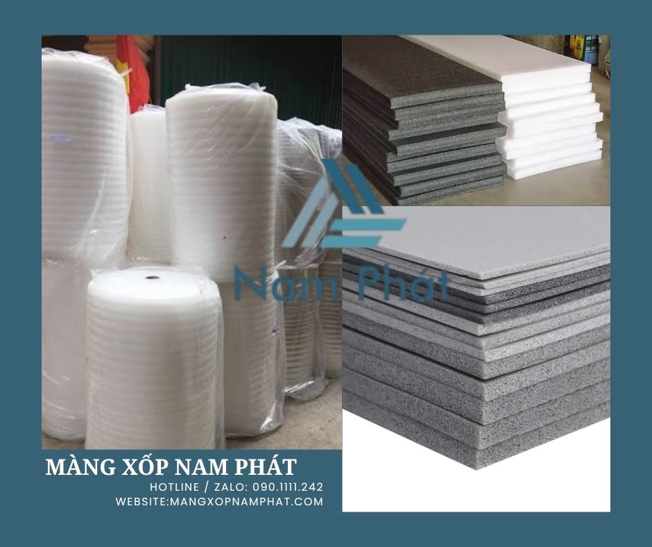 Mút xốp PE foam (Polyethylene Foam) là loại vật liệu dạng màng xốp được sản xuất từ 100% hạt nhựa nguyên sinh LDPE qua quá trình trùng hợp và đùn nén nhiệt hiện đại.