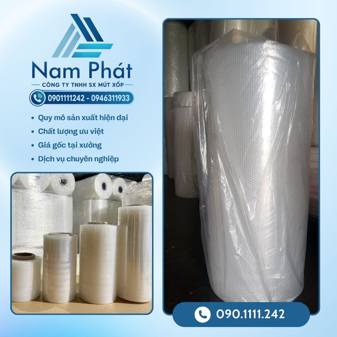 Thương hiệu MÚT XỐP NAM PHÁT từ lâu đã khẳng định vị thế dẫn đầu tại khu vực TP.HCM, Bình Dương, Đồng Nai và toàn bộ các tỉnh phía Nam chuyên cung cấp trọn gói các giải pháp chèn lót, bảo vệ hàng hóa từ màng xốp dẻo dai nguyên sinh. 