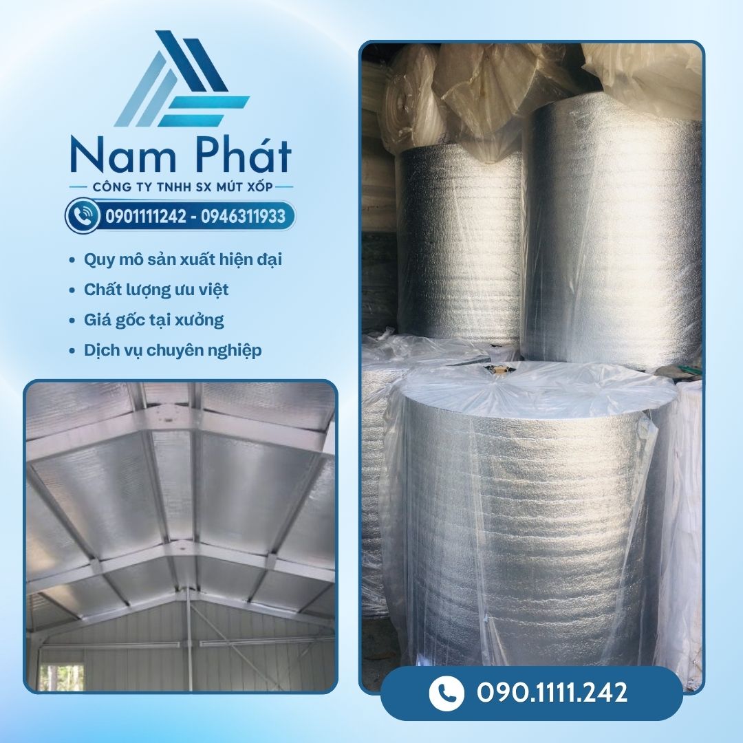 Tự hào là đơn vị tiên phong trực tiếp đùn cán và ghép màng nhiệt công nghệ cao tại khu vực phía Nam, MÚT XỐP NAM PHÁT mang đến bảng báo giá sỉ tận gốc cùng các phân tích kỹ thuật chuyên sâu dưới đây.