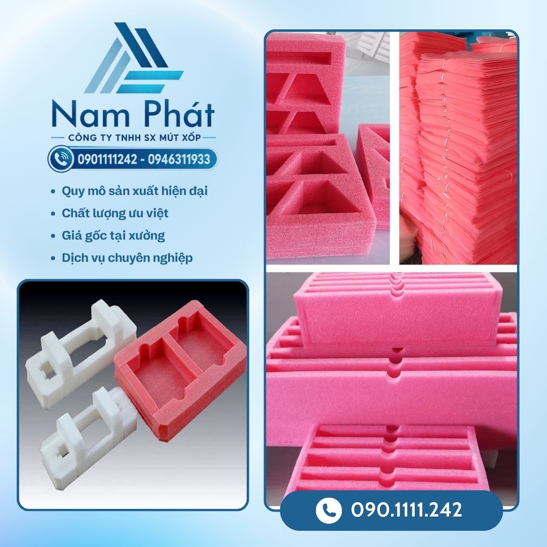 Để giải quyết triệt để bài toán rủi ro va đập khi vận chuyển đường dài, xu hướng thay thế các phương thức chèn lót bọc màng thủ công bằng việc sử dụng tấm mút xốp PE foam định hình theo yêu cầu giá rẻ đang trở thành giải pháp cốt lõi được hàng ngàn xưởng sản xuất lựa chọn.