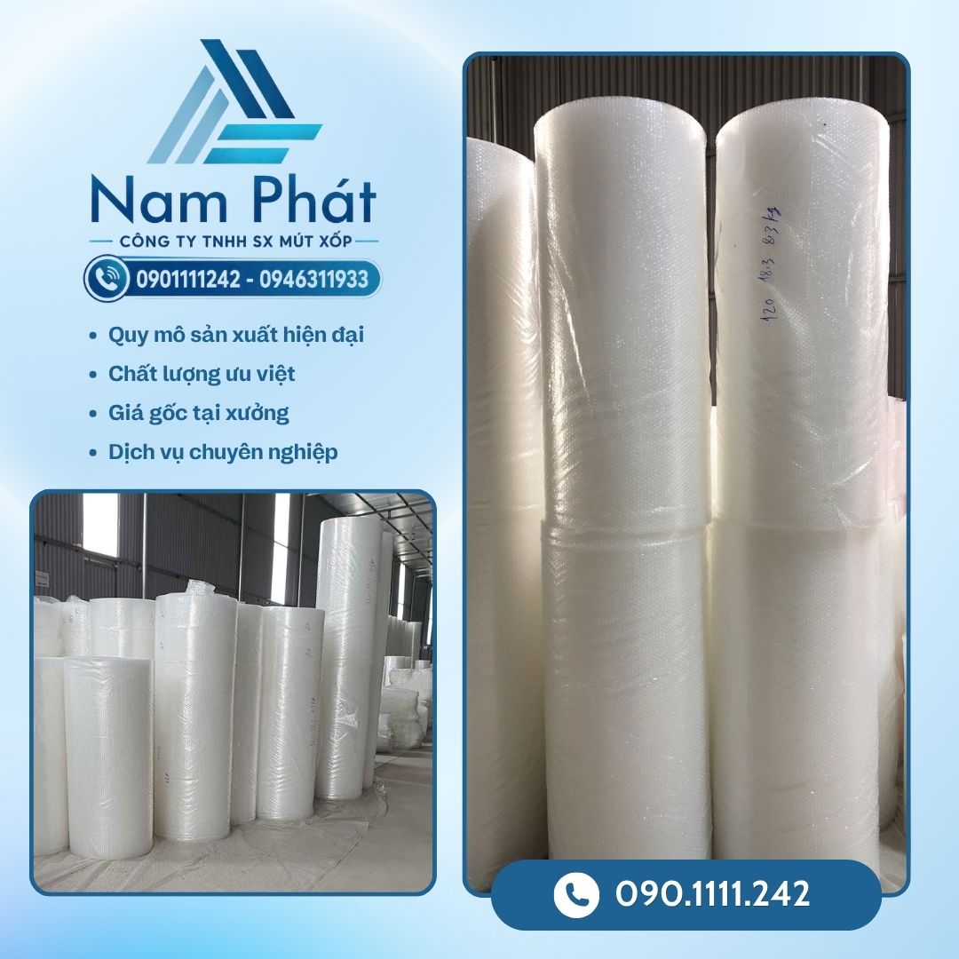 MÚT XỐP NAM PHÁT mang đến cho khách hàng giải pháp tối ưu trọn gói: vừa sở hữu nguồn màng xốp chất lượng cao tận gốc, vừa được hỗ trợ chính sách miễn phí vận chuyển linh hoạt
