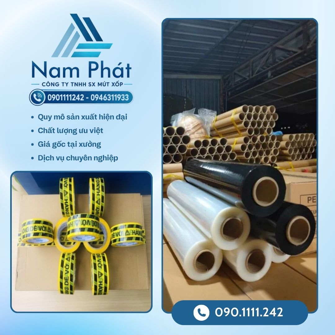 Nên dùng băng keo 1kg, 1.2kg hay 2kg (cây 6 cuộn) để tối ưu chi phí dán thùng nhất?